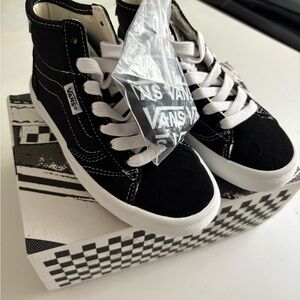 Vans Black Little Lizzie High-Top Sneakers